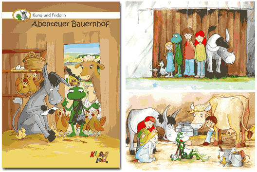 Kinderbuch mit Kuno & Fridolin 