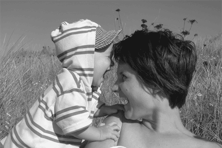 Mutter und Kind, St Pabu