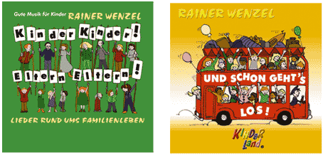 CDs Cover für Rainer Wenzel 